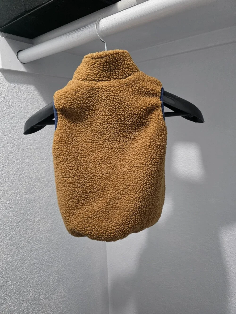 Toddler Boy 24m Brown Fuzzy Vest